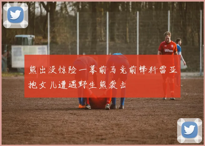 熊出没惊险一幕前马竞前锋科雷亚抱女儿遭遇野生熊袭击